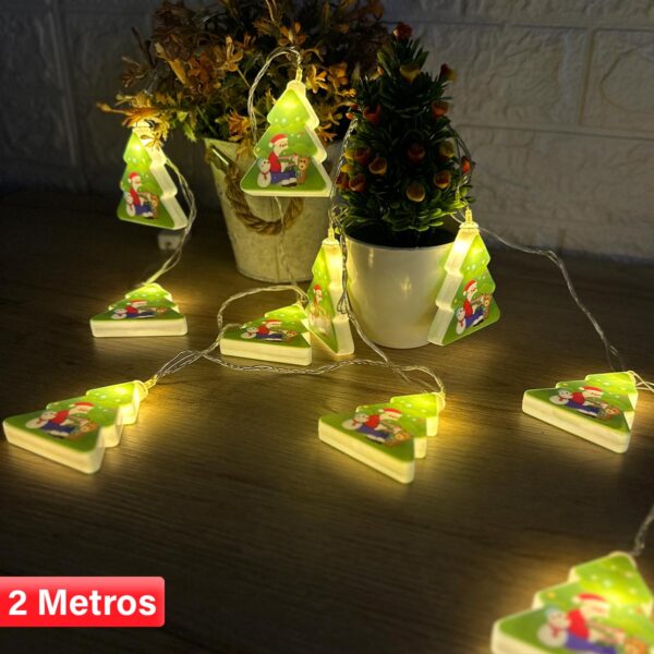 GUIRNALDA LED NAVIDAD ARBOLES