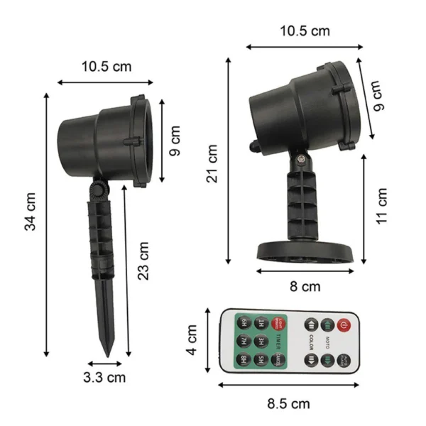 Proyector Luz Led Multipunto - Imagen 3